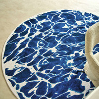 Swim Surf Blue Thin Rug 9351 LDP