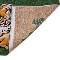 Tiger Green On Fire 9388 LDP Indoor Outdoor Washable Eco Rug