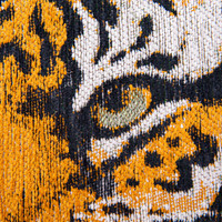 Tiger Green On Fire 9388 LDP Indoor Outdoor Washable Eco Rug