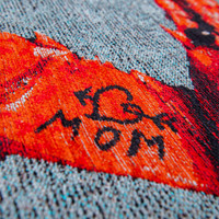 Lobster Steam Red 9389 Indoor Outdoor Washable Eco Rug