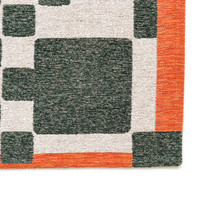 Chess Deep Green 9339 Indoor Outdoor Washable Eco Rug