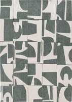 Papercut Sea Spray Khaki Grey 9361 Indoor Outdoor Washable Eco Rug