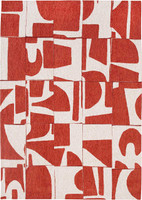 Papercut Rust 9364 Indoor Outdoor Washable Eco Rug