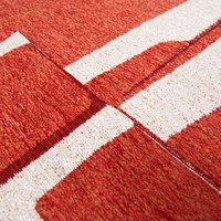 Papercut Rust 9364 Indoor Outdoor Washable Eco Rug