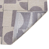 Papercut String Beige Cream 9366 Indoor Outdoor Washable Eco Rug