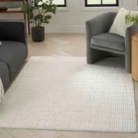 Modern Comfort Soft Rug Ivory Grey