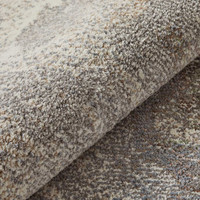 Amara Soft Stylish Abstract Rug Ivory Grey Taupe 