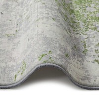 Washable Rug Modern Lux Ivory Green 