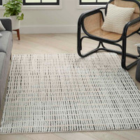Modern Comfort 03 Soft Rug Ivory Black