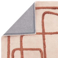 Matrix 96 Infinity Copper Thick Wool Floor Rug