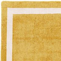 Albi Ochre Pure Wool Plain Rug
