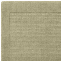 York Sage Green Colour Plain Wool Tufted Rug