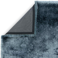 Ultra Thick Plush Shaggy Rug Airforce Blue