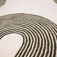 Matrix 86 Arches Forest Ivory Stylish Thick Wool Rug