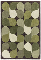 Romy 15 Jive Green Eco Friendly Modern Rug