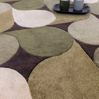 Romy 15 Jive Green Eco Friendly Modern Rug