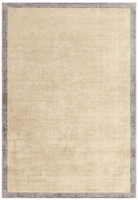 Blade Border Handwoven Rug Putty Silver 07