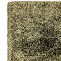 Ultra Thick Plush Shaggy Rug Sage Green