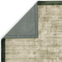 Blade Border Handwoven Rug Rug Sage Olive 05