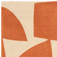Romy 05 Kite Orange Eco Friendly Modern Rug
