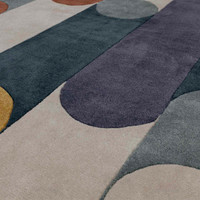 Romy 07 Morse Multi Eco Friendly Modern Rug