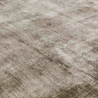 Blade Border Handwoven Rug Charcoal Moleskin 09