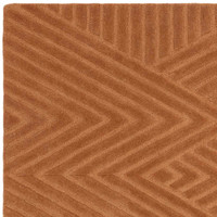 Hague Desert Sand Thick Woolen Rug Hand Tufted
