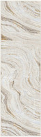 Glitz GLZ22 Grey Gold Metallic Marble Rug