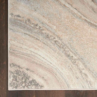 Brush Strokes Rug 03 Metallic Cream Grey