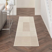 Brush Strokes Rug 04 Metallic Beige Silver