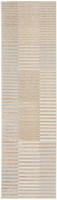 Brush Strokes Rug 04 Metallic Beige Silver