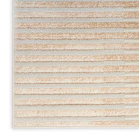 Brush Strokes Rug 04 Metallic Beige Silver