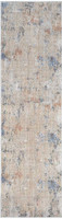 Contemporary Rug Abstract Hues Beige Grey