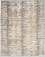 Contemporary Rug Abstract Hues Grey Gold