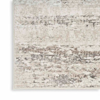Glitz GLZ10 Cream Grey Metallic Rug