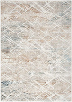 Glitz GLZ11 Grey Multi Metallic Statement Rug