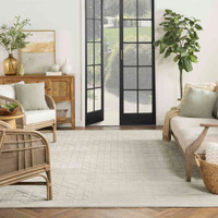 Alessa Plain Light Sage Handmade Wool Rug