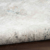 Glitz GLZ20 Grey Multi Metallic Marble Rug