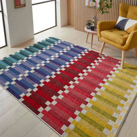 Carnaval Multicolour Hardwearing Rug CAR108