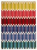 Carnaval Multicolour Hardwearing Rug CAR108