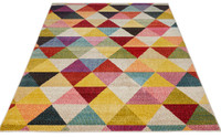 Carnaval Multicolour Hardwearing Rug CAR110
