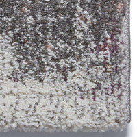 Brooklyn Rug 8595 Ivory Grey Rose Runner