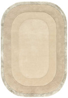 Halo Calico Thick Wool Viscose Indian Rug