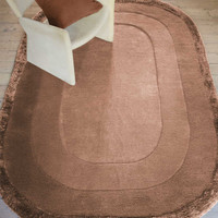 Halo Clay Thick Wool Viscose Indian Rug