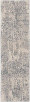Exhale Abstract Modern Rug EXL01 Light Grey