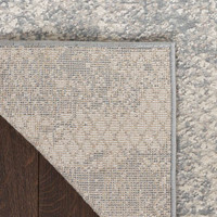 Exhale Abstract Modern Rug EXL01 Light Grey