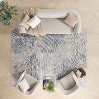 Exhale Abstract Modern Rug EXL03 Multi