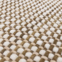 Avalon Forest Flatweave Thin Wool Rug with Fringe