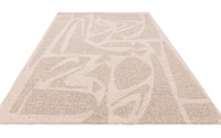 Loxley Linen Loop Pile Hand Tufted Wool Rug