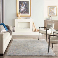 On Sale Blue Traditional Rug Starry Nights STN07 300x381cm